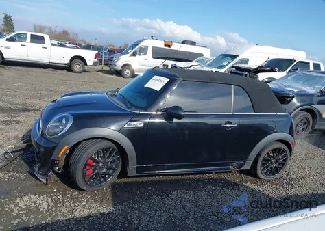 2015 Mini Convertible John Cooper Works z USA, uszkodzony, nr VIN WMWMR9C56FT499491